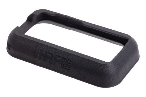 Polymer magwell with large funnel for faster reloading